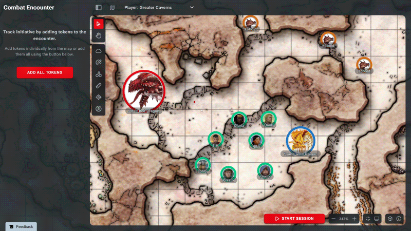 Combat Initiative Demo